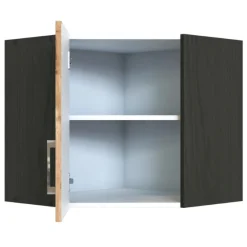 Held Eckschrank Sorrella 60cm 1 Tür - Eiche/Graphit