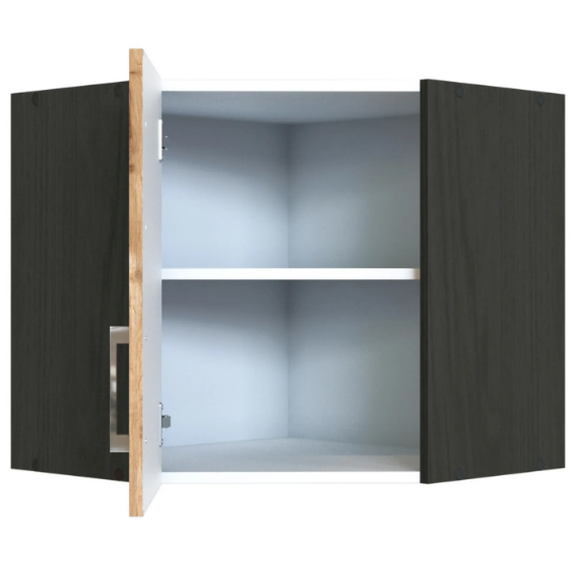 Held Eckschrank Sorrella 60cm 1 Tür - Eiche/Graphit