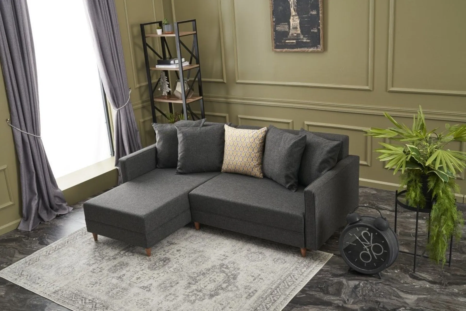 Emob Ecksofa Balcab Home | 215 x 150 x 80 cm |