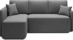 Emob Ecksofa Henrichs | 206 x 150 x 89 cm | Dunkel
