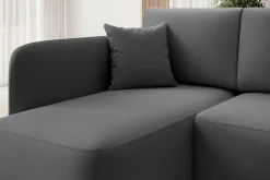 Emob Ecksofa Henrichs | 206 x 150 x 89 cm | Dunkel
