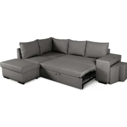 PGS Ecksofa Mitchell links - mit Stauraum -
