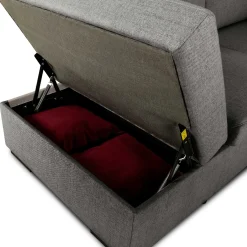 PGS Ecksofa Mitchell links - mit Stauraum -