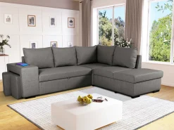 PGS Ecksofa Mitchell rechts - mit Stauraum -