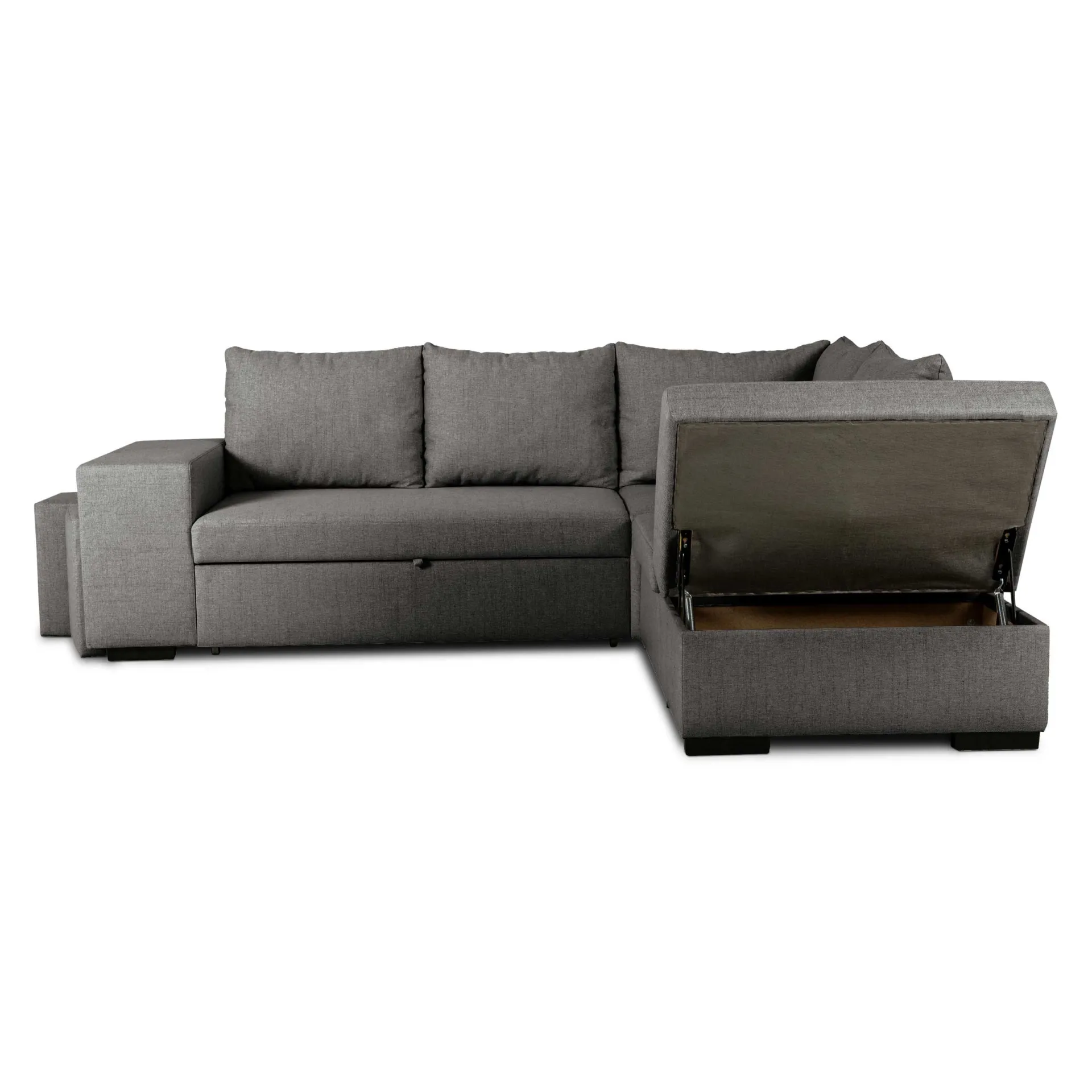 PGS Ecksofa Mitchell rechts - mit Stauraum -