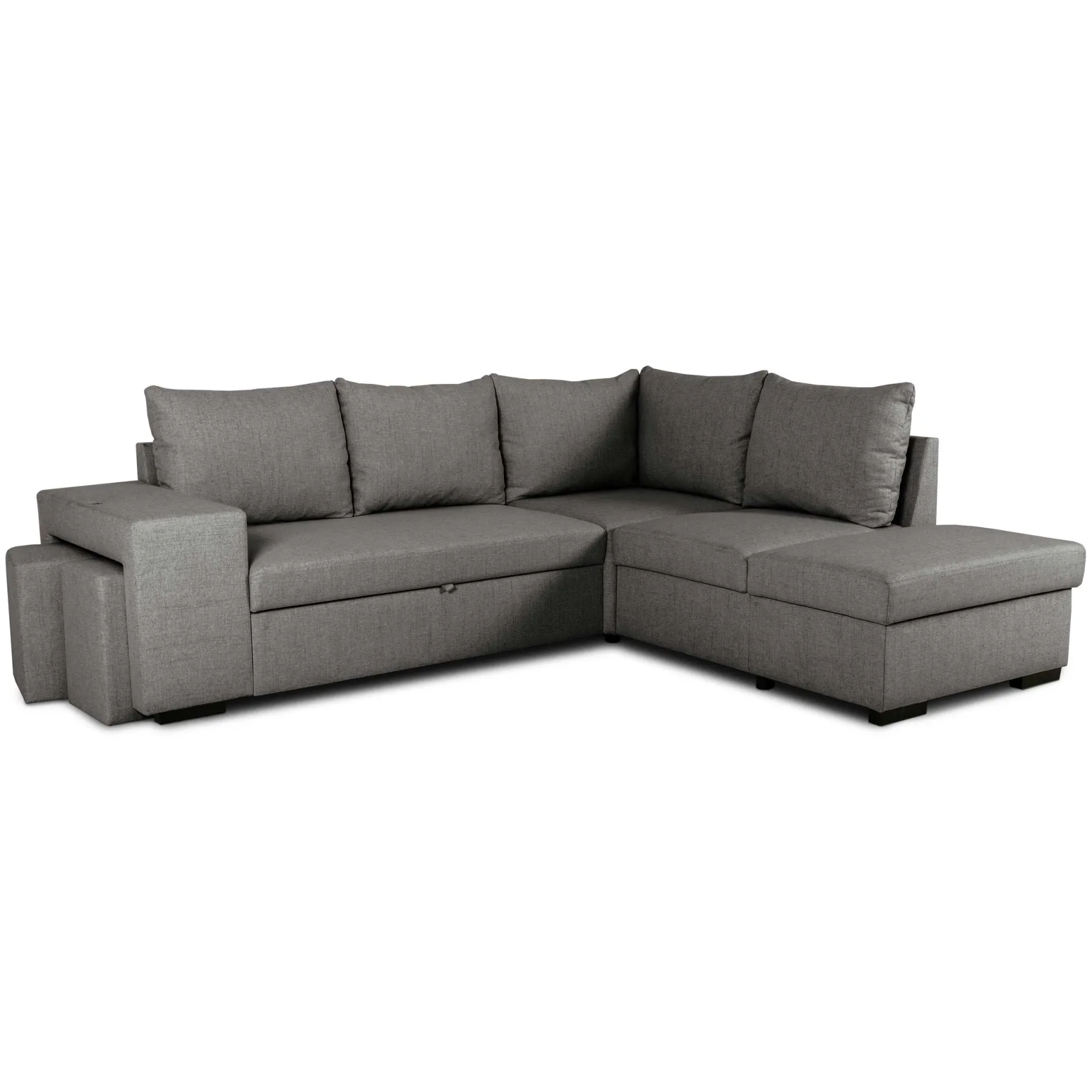 PGS Ecksofa Mitchell rechts - mit Stauraum -