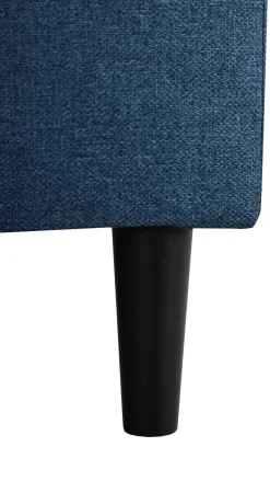 PGS Ecksofa Tweety links - 192x137x82cm - marineer Stoff