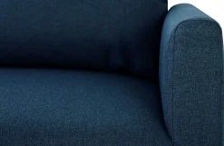 PGS Ecksofa Tweety rechts - 192x137x82cm - Stoff navy
