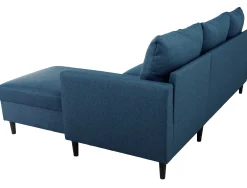 PGS Ecksofa Tweety rechts - 192x137x82cm - Stoff navy