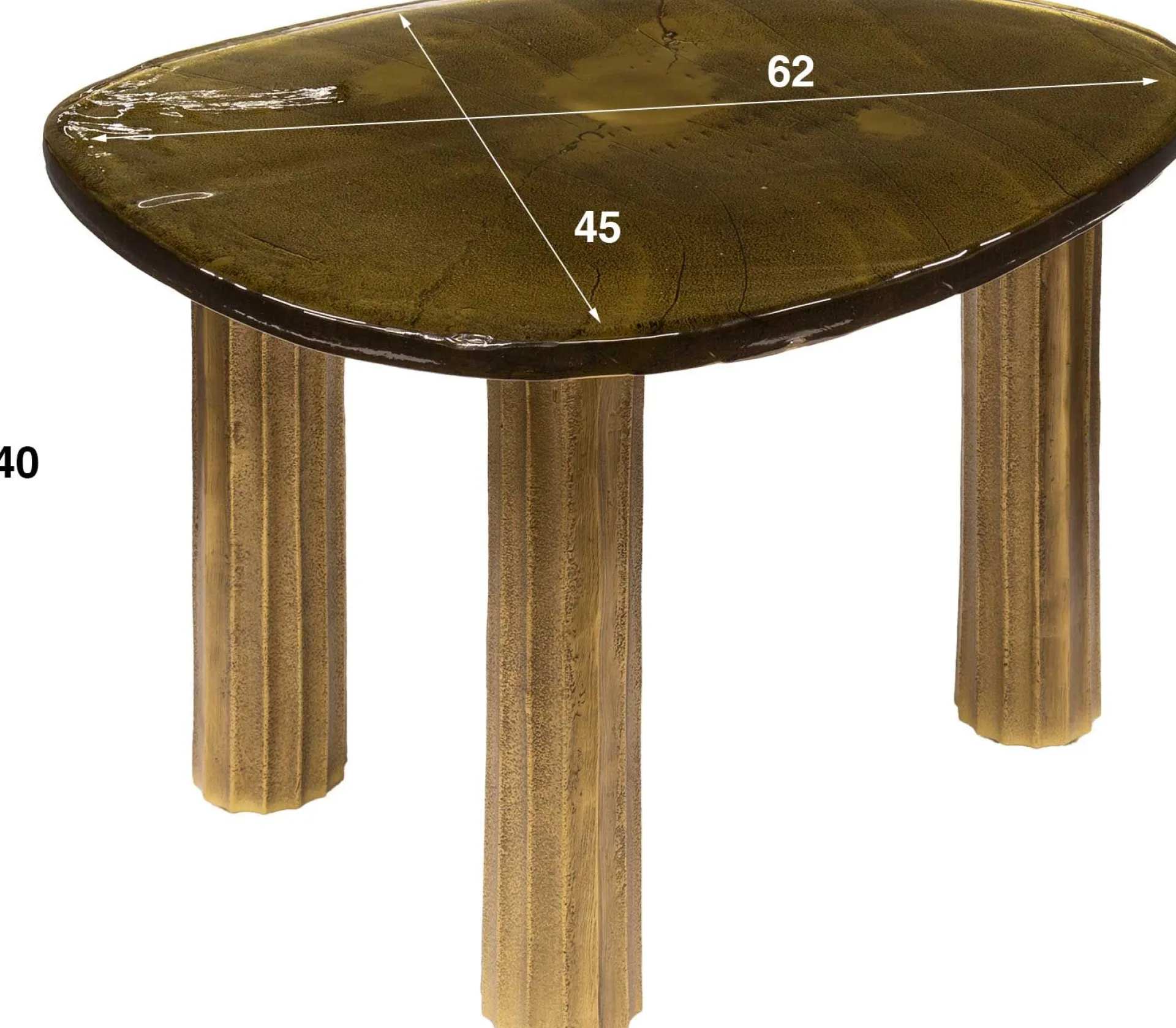Emob Eclipse M Couchtisch in Antik
