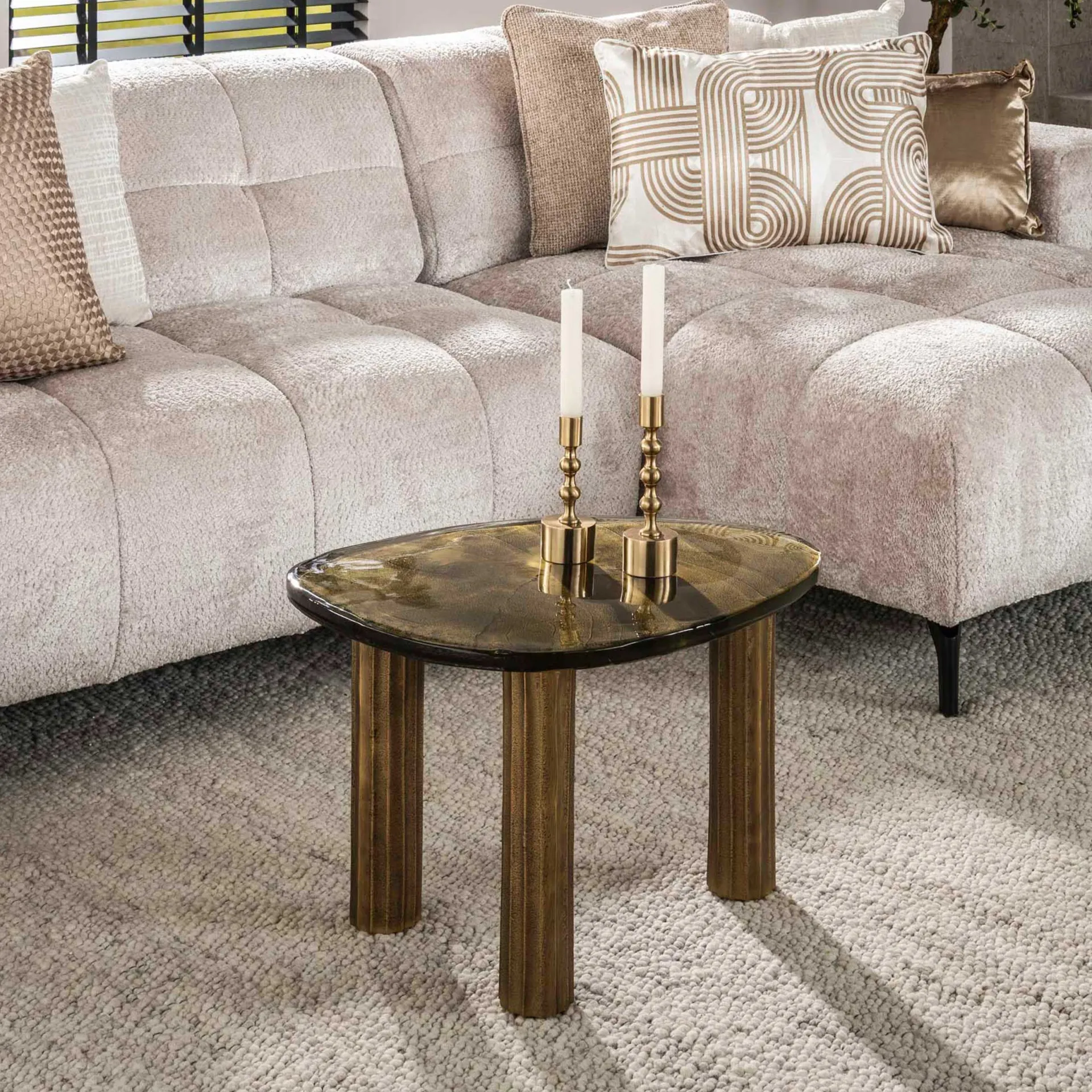 Emob Eclipse M Couchtisch in Antik