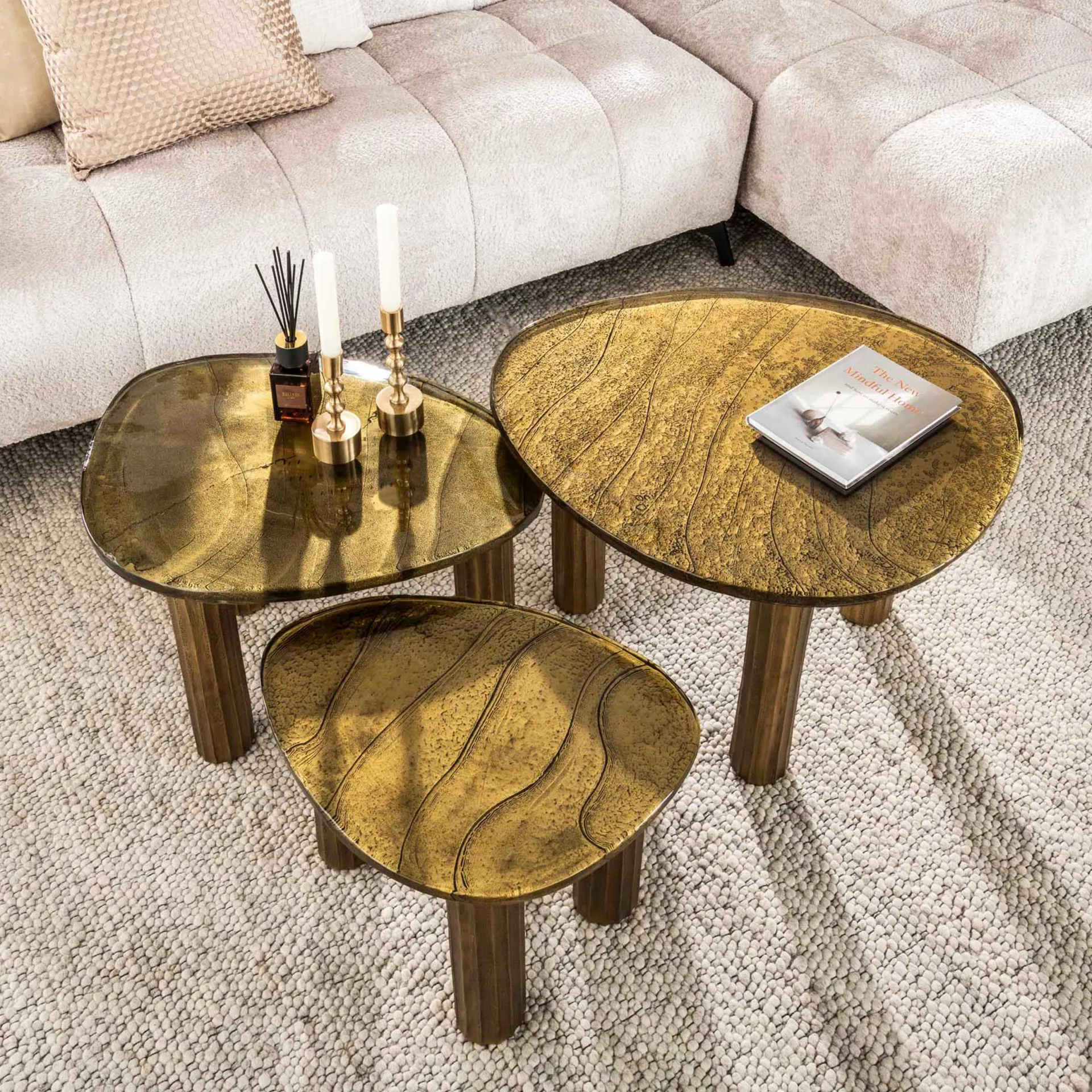 Emob Eclipse S Antique Couchtisch