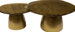 Emob Eclipse Set/2 Couchtische Antique