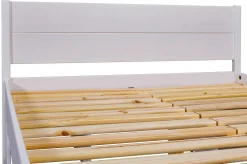 Efetivo Doppelbett 160x200cm mit Stauraum - weiß