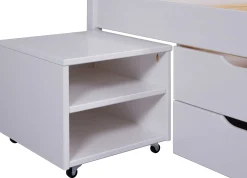 Efetivo Doppelbett 180x200cm mit Stauraum - weiß