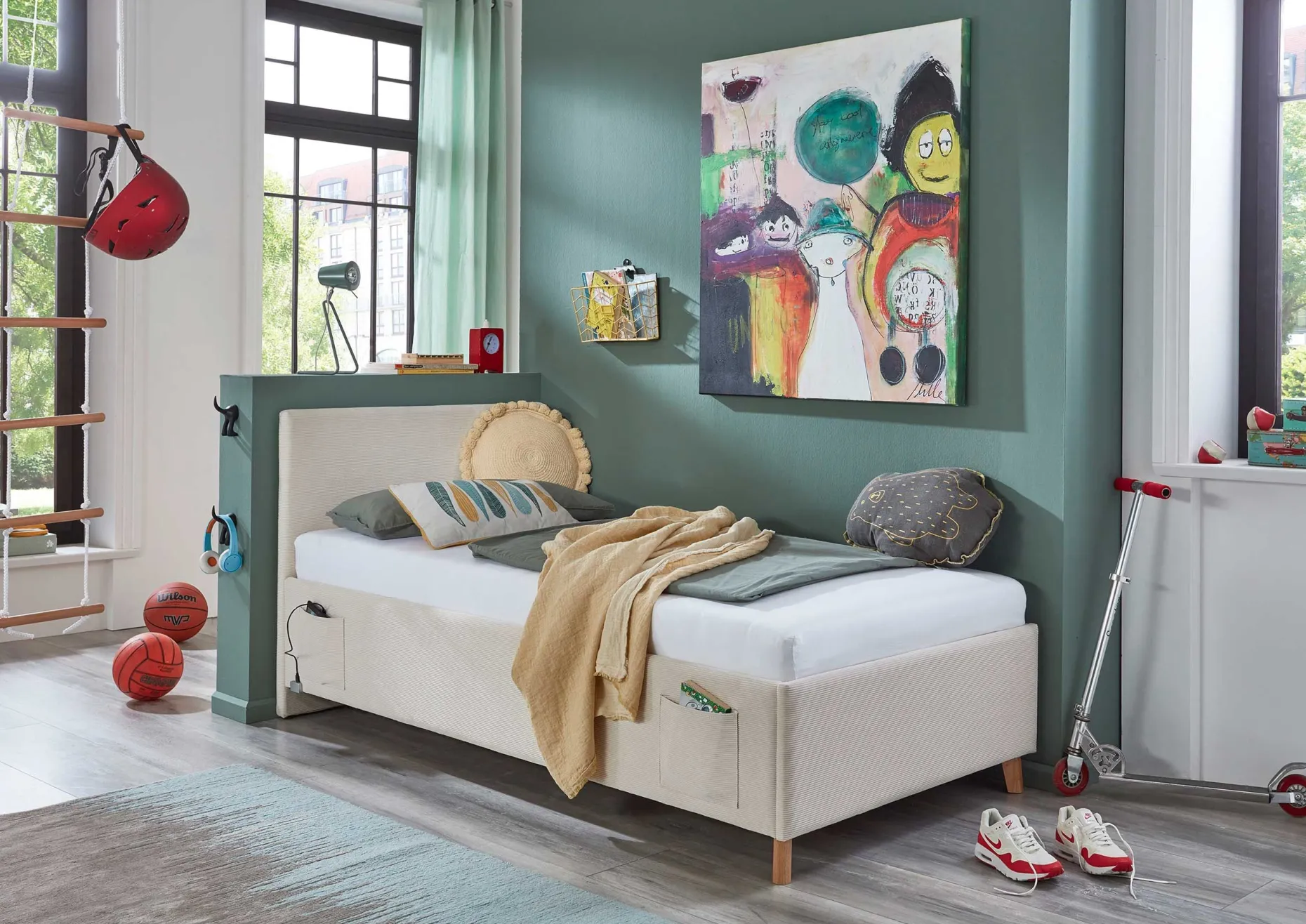 Einzelbett Cool | 120 x 200 cm | Design Nata