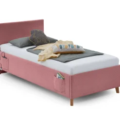 Einzelbett Cool | 120 x 200 cm | Rosa Design