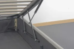 Einzelbett Corbi mit Stauraum 90x200 - sand