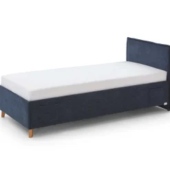 Einzelbett Ollie | 120 x 200 cm | Design Blau