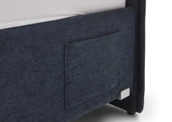 Einzelbett Ollie | 120 x 200 cm | Design Blau