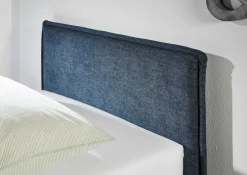 Einzelbett Ollie | 90 x 200 cm | Design Blau