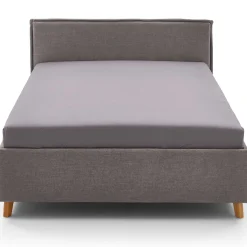 Einzelbett Ollie | 90 x 200 cm | Design Grau