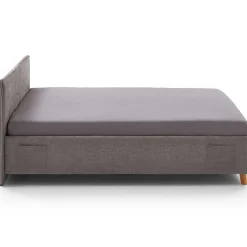Einzelbett Ollie | 120 x 200 cm | Design Grau