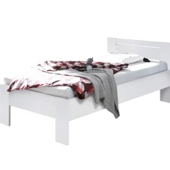 Einzelbett Sartre 90x200 - weiß
