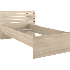 Einzelbett Tokio 90x200cm-Eiche Dekor