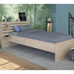 Einzelbett Tokio 90x200cm-Eiche Dekor