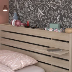 Einzelbett Tokio 90x200cm-Eiche Dekor