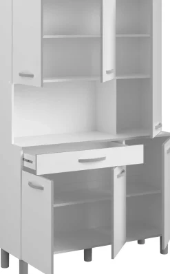 Eko Buffetschrank mit 6 Türen und 1 Schublade - weiß