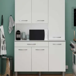 Eko Buffetschrank mit 6 Türen und 1 Schublade - weiß