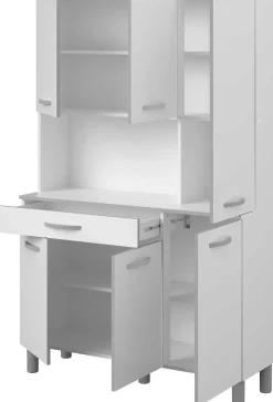 Eko Buffetschrank mit 6 Türen und 1 Schublade - weiß