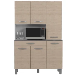 Eko Buffetschrank mit 6 Türen und 1 Schublade - Eichendekor
