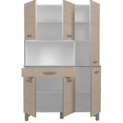Eko Buffetschrank mit 6 Türen und 1 Schublade - Eichendekor