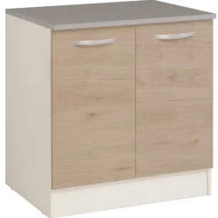 Parisot Eko Küchenkombination 2 | ohne Geräte | Eichendekor