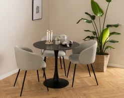 Emob Eleanor Esszimmerstuhl - Stoff -