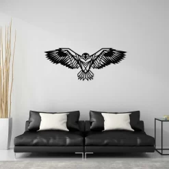 Emob Enzo Dekoratives Wandaccessoire aus Metall | 100 % METALL | 100 x 44 cm