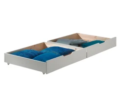 2er Set Bettschubkästen Elise - weiß