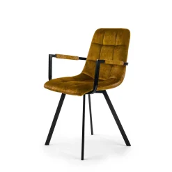 Emob 2er Set Esszimmerstühle Kana - ocker