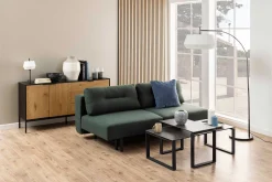 Emob 2er-Set Nicola Couchtische mit Keramikplatte -