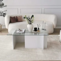 Emob Escape Couchtisch | GEHÄRTETES GLAS |
