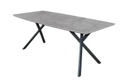 Emob Esstisch Alec 190x90 industriell - Beton