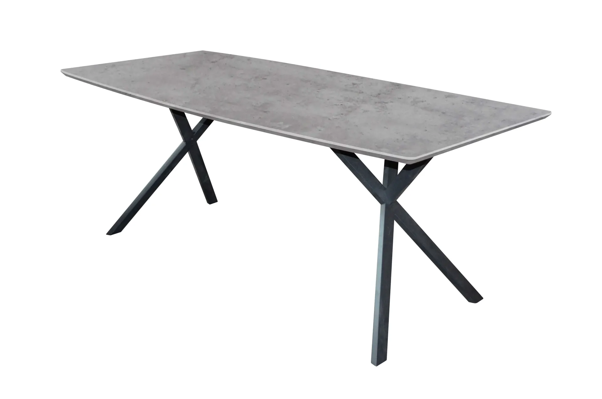 Emob Esstisch Alec 190x90 industriell - Beton