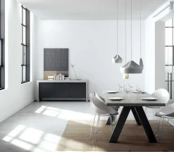 Temahome Esstisch Alex 200x100cm - Betonoptik