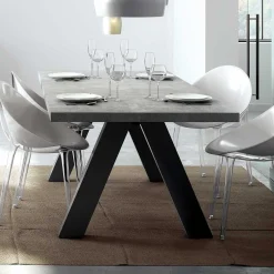 Temahome Esstisch Alex 200x100cm - Betonoptik