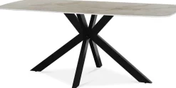 Rousseau Esstisch Apollo | 180 x 90 x 76 cm | Shakespeare Grau Design