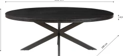 Rousseau Esstisch Axana 200 x 100 cm-
