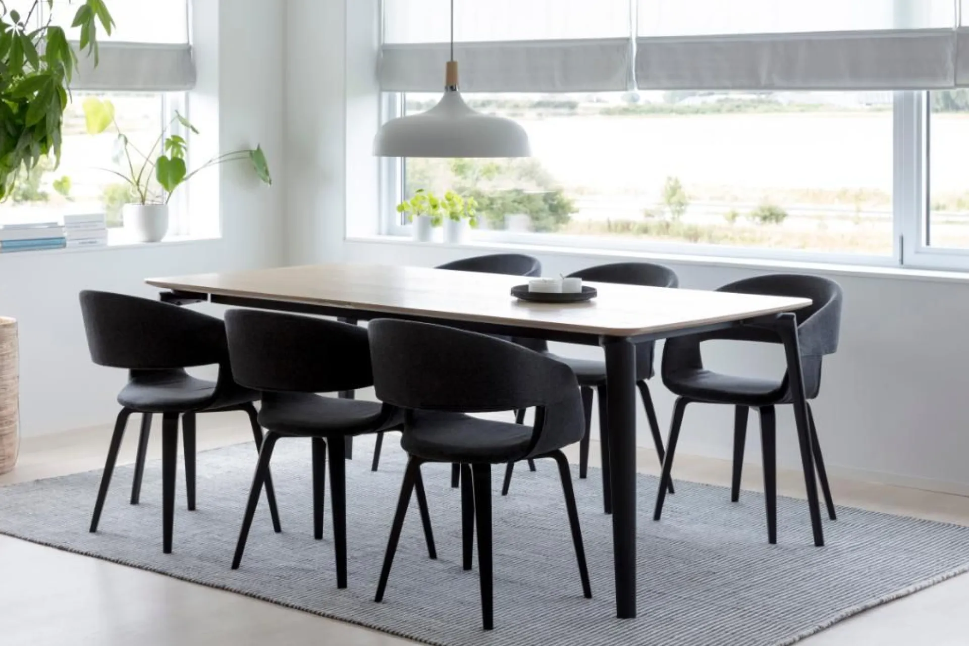 Emob Esstisch Cecile 200x100 - einfarbig beige